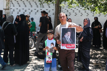 موکب های خدمت رسانی به زائران مراسم بدرقه رهبر شهید انقلاب در مشهد