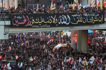 تشییع و وداع با پیکر مطهر رهبر شهید انقلاب در نجف