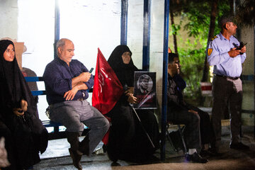 آیین وداع دانشگاهیان با امام مجاهد شهید