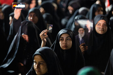 آیین وداع دانشگاهیان با امام مجاهد شهید