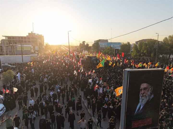 وداع باشکوه با رهبر شهید ایران در نجف اشرف