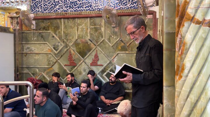 همراهی با عکاس پیشکسوت در روزهای تشییع