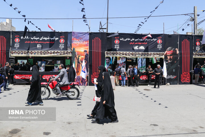 خدمت‌رسانی کانون‌های مساجد خراسان رضوی به زائران اربعین با برپایی ۱۸ موکب