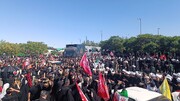 مراسم تشییع پیکر مطهر رهبر شهید انقلاب - مشهد /۱