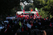 مراسم تشییع پیکر مطهر رهبر شهید انقلاب - مشهد /۱