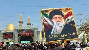 تشییع رهبر شهید در عراق؛ گواهی بر وفاداری و نمایشی از وحدت مردم عراق و ایران