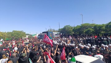 مراسم تشییع پیکر مطهر رهبر شهید انقلاب - مشهد