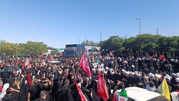 مراسم تشییع پیکر مطهر رهبر شهید انقلاب - مشهد