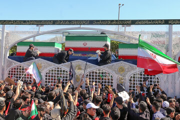 مراسم تشییع پیکر مطهر رهبر شهید انقلاب - مشهد