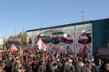 مراسم تشییع پیکر مطهر رهبر شهید انقلاب - مشهد