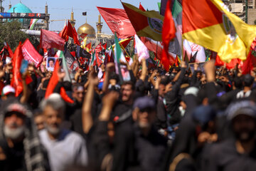 مراسم تشییع پیکر مطهر رهبر شهید انقلاب - مشهد
