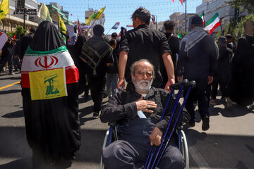 مراسم تشییع پیکر مطهر رهبر شهید انقلاب - مشهد