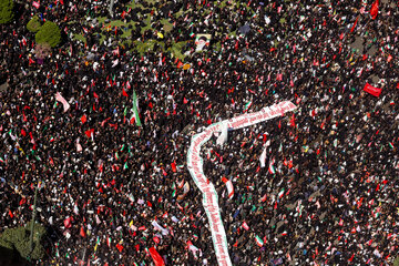 مراسم تشییع پیکر مطهر رهبر شهید انقلاب - مشهد