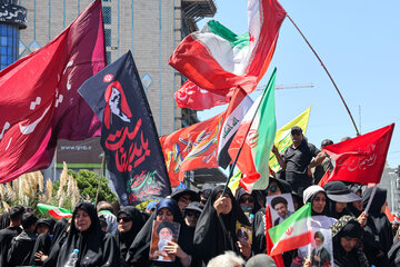 مراسم تشییع پیکر مطهر رهبر شهید انقلاب - مشهد /2
