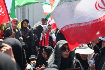 مراسم تشییع پیکر مطهر رهبر شهید انقلاب - مشهد /2