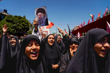 مراسم تشییع پیکر مطهر رهبر شهید انقلاب - مشهد