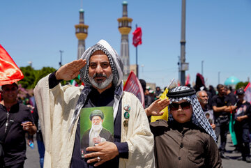 مراسم تشییع پیکر مطهر رهبر شهید انقلاب - مشهد