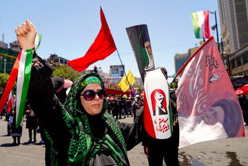 مراسم تشییع پیکر مطهر رهبر شهید انقلاب - مشهد