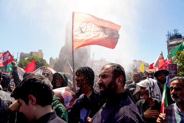 مراسم تشییع پیکر مطهر رهبر شهید انقلاب - مشهد