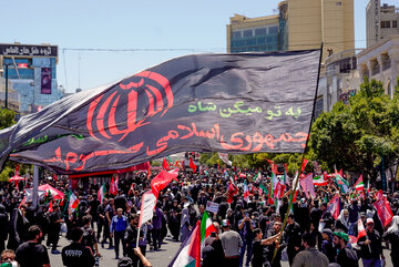 مراسم تشییع پیکر مطهر رهبر شهید انقلاب - مشهد