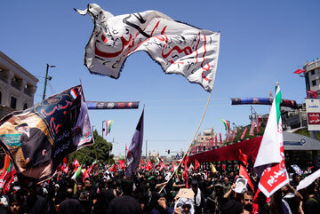 مراسم تشییع پیکر مطهر رهبر شهید انقلاب - مشهد