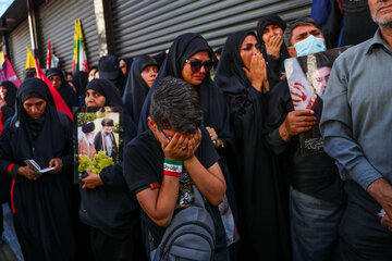 مراسم تشییع پیکر مطهر رهبر شهید انقلاب - مشهد