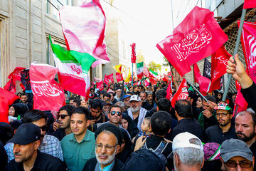 مراسم تشییع پیکر مطهر رهبر شهید انقلاب - مشهد