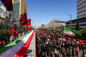 مراسم تشییع پیکر مطهر رهبر شهید انقلاب - مشهد