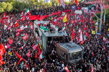 مراسم تشییع پیکر مطهر رهبر شهید انقلاب - مشهد