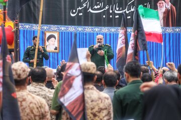 جاماندگان تشییع رهبر شهید در سوادکوه