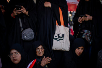 مراسم تشییع پیکر مطهر رهبر شهید انقلاب - مشهد