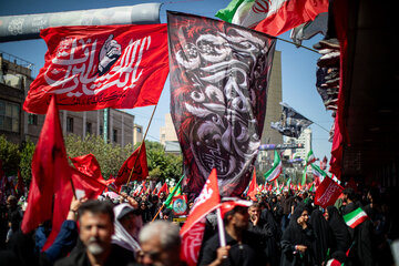 مراسم تشییع پیکر مطهر رهبر شهید انقلاب - مشهد