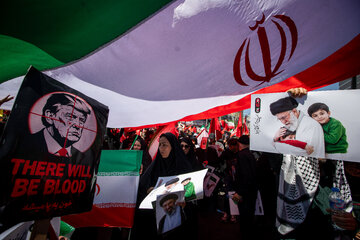 مراسم تشییع پیکر مطهر رهبر شهید انقلاب - مشهد