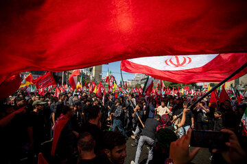 مراسم تشییع پیکر مطهر رهبر شهید انقلاب - مشهد