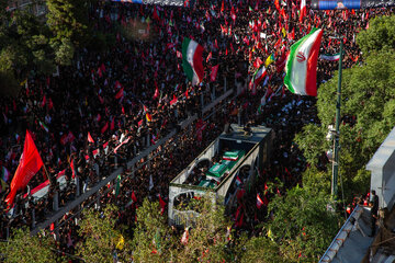 مراسم تشییع پیکر مطهر رهبر شهید انقلاب - مشهد