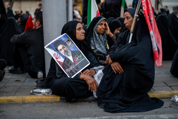 مراسم تشییع پیکر مطهر رهبر شهید انقلاب - مشهد