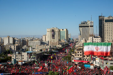 مراسم تشییع پیکر مطهر رهبر شهید انقلاب - مشهد