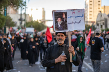 مراسم تشییع پیکر مطهر رهبر شهید انقلاب - مشهد