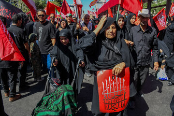 مراسم تشییع پیکر مطهر رهبر شهید انقلاب - مشهد