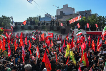 مراسم تشییع پیکر مطهر رهبر شهید انقلاب - مشهد
