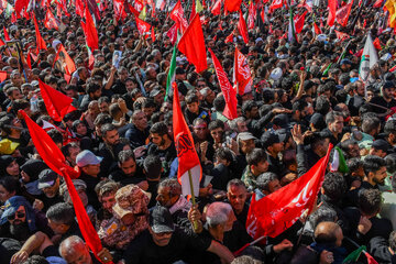 مراسم تشییع پیکر مطهر رهبر شهید انقلاب - مشهد