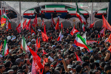 مراسم تشییع پیکر مطهر رهبر شهید انقلاب - مشهد