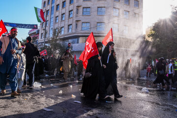مراسم تشییع پیکر مطهر رهبر شهید انقلاب - مشهد