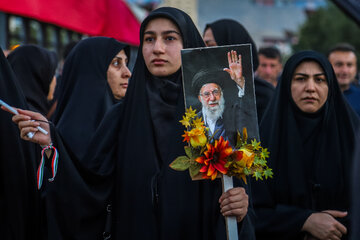 مراسم تشییع پیکر مطهر رهبر شهید انقلاب - مشهد