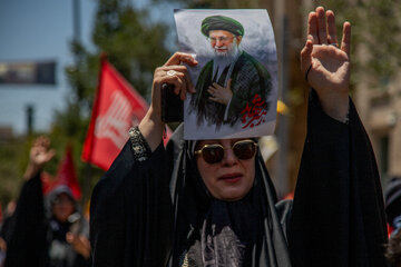 مراسم تشییع پیکر مطهر رهبر شهید انقلاب - مشهد