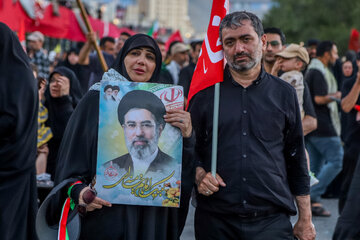 مراسم تشییع پیکر مطهر رهبر شهید انقلاب - مشهد