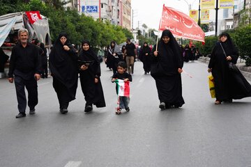 مراسم جاماندگان تشییع رهبر شهید -بابل