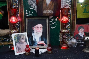 مراسم جاماندگان تشییع رهبر شهید -بابل
