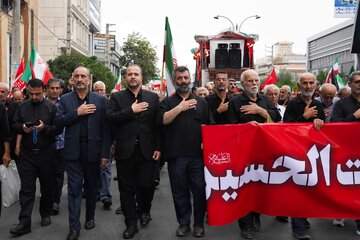 مراسم جاماندگان تشییع رهبر شهید -بابل
