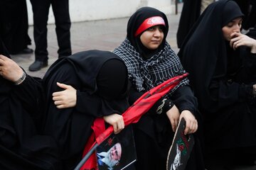 مراسم جاماندگان تشییع رهبر شهید -بابل